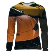 Жіночий 3D лонгслів Lamborghini (2)