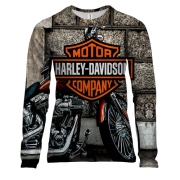 Жіночий 3D лонгслів Harley-Davidson