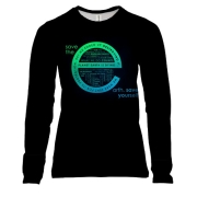 Жіночий 3D лонгслів Save the Earth