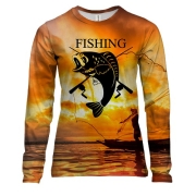 Жіночий 3D лонгслів Fishing