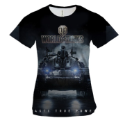 Жіноча 3D футболка "World of Tanks" (2)