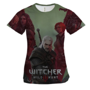 Жіноча 3D футболка "Witcher 3: Wild Hunt"