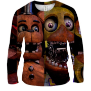 Чоловічий 3D лонгслів Halloween masks