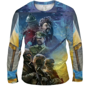 Чоловічий 3D лонгслів Захисники України (історія)