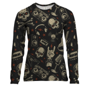 Жіночий 3D лонгслів "Rock Forever"