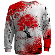 3D свитшот Цветение Сакуры