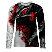 Женский 3D лонгслив Berserk - Dragon Form