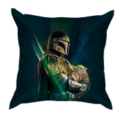 3D подушка Мандаларець з Грогу