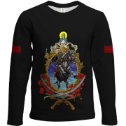 Дитячий 3D лонгслів Козак на коні