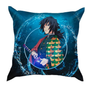 3D подушка Гию Томиока - Клинок рассекающий демонов