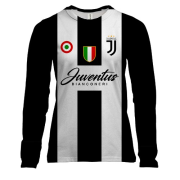 Жіночий 3D лонгслів форма ФК Ювентус