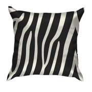 3D подушка с кожей зебры
