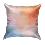 3D подушка с цветным дымом