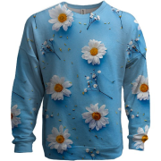 3D свитшот Ромашки (АРТ)