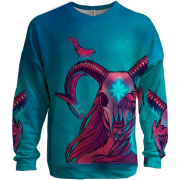 3D світшот зі знаком зодіаку Овен