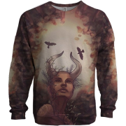 3D світшот зі знаком зодіаку Діва