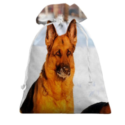 3D Подарунковий мішечок з німецькою вівчаркою