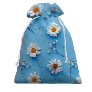 3D Подарунковий мішечок Ромашки (АРТ)
