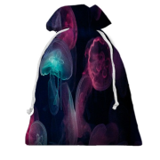 3D Подарунковий мішечок з медузами в океані