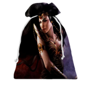 3D Подарунковий мішечок з Чудо-Жінкою