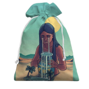 3D Подарунковий мішечок зі знаком зодіаку Водолій