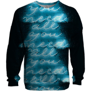 3D світшот All you need