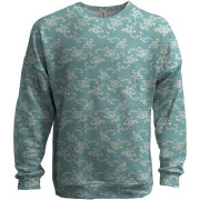 3D свитшот с текстурой обоев