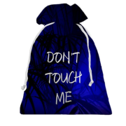 3D Подарунковий мішечок Don't touch me