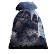 3D Подарунковий мішечок з виверженням вулкана