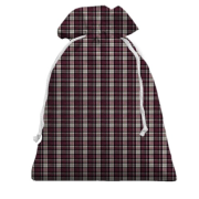 3D Подарунковий мішечок з клетчаним полотном