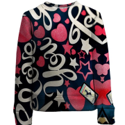 Дитячий 3D світшот Love you