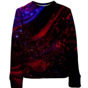 Детский 3D свитшот с красной жидкостью