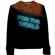 Дитячий 3D світшот For the world