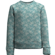 Детский 3D свитшот с текстурой обоев