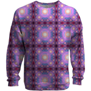 3D свитшот со световыми кругами