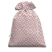 3D Подарунковий мішечок з полуничними шпалерами