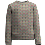 Детский 3D свитшот с текстурой обоев (2)