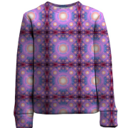 Детский 3D свитшот со световыми кругами