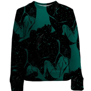 Дитячий 3D світшот серце в космосі