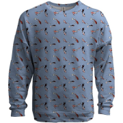 3D свитшот с рыбками