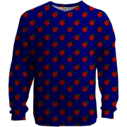 3D свитшот с клубничками