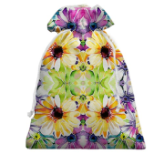 3D Подарунковий мішечок Квітковий калейдоскоп