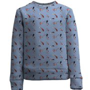 Детский 3D свитшот с рыбками