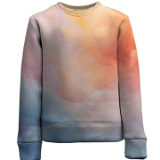 Детский 3D свитшот с цветным дымом