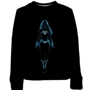 Дитячий 3D світшот Super Woman Neon