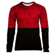 Женский 3D лонгслив с флагом ОУН