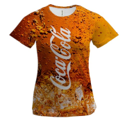 Жіноча 3D футболка Coca Cola