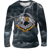 Чоловічий 3D лонгслів Сили спеціальних операцій (ССО)