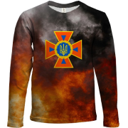 Дитячий 3D лонгслів ДСНС (2)