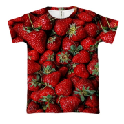 3D футболка Полуниця